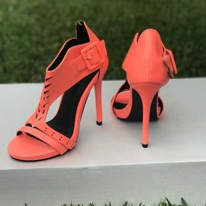 Orange heels